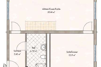 Wohnung Berchtesgaden - 2 Zimmer, 57 m&sup2;, 1.030&euro; | Angebot:26312793