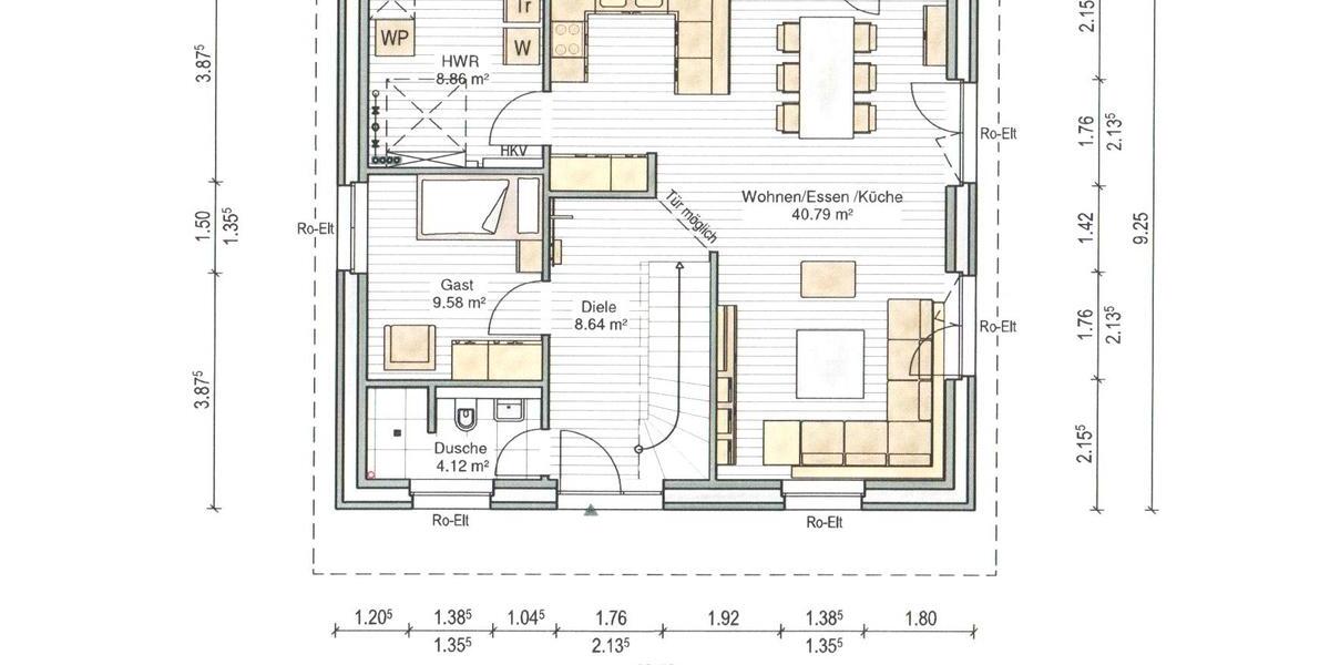 Einfamilienhaus Bremervörde - 5 Zimmer, 136 m&sup2;, 1.050&euro; | Angebot:26653264