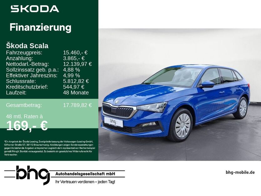 Skoda Scala 44.832 km 15.460 € Freiburg 79115