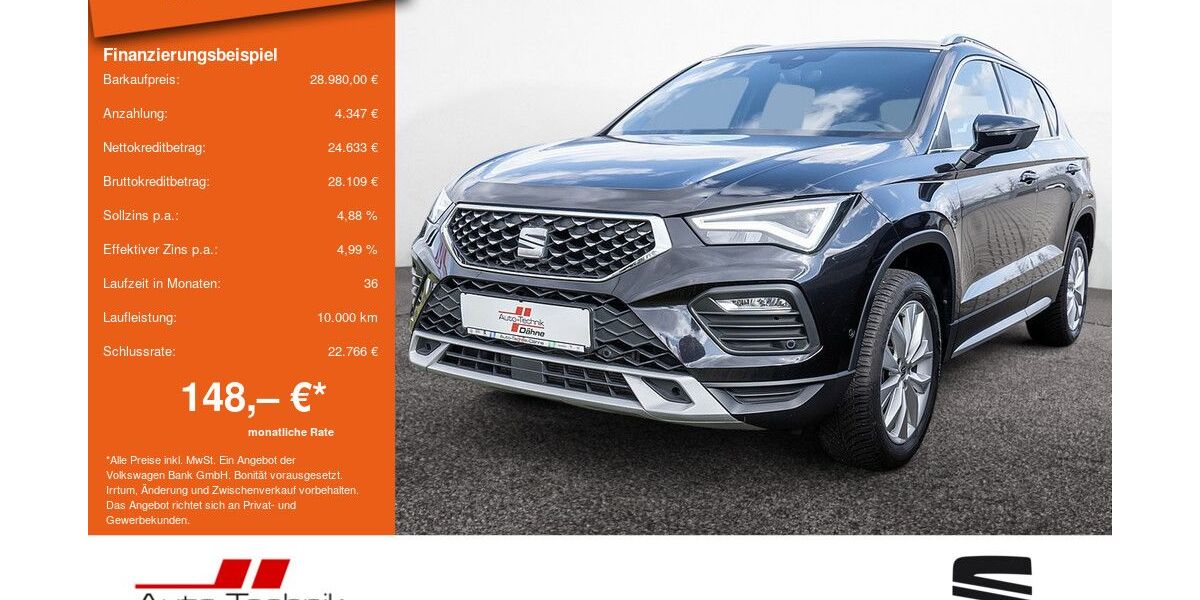 Seat Ateca 28.860 km 28.980 &euro; Wittenberge 19322