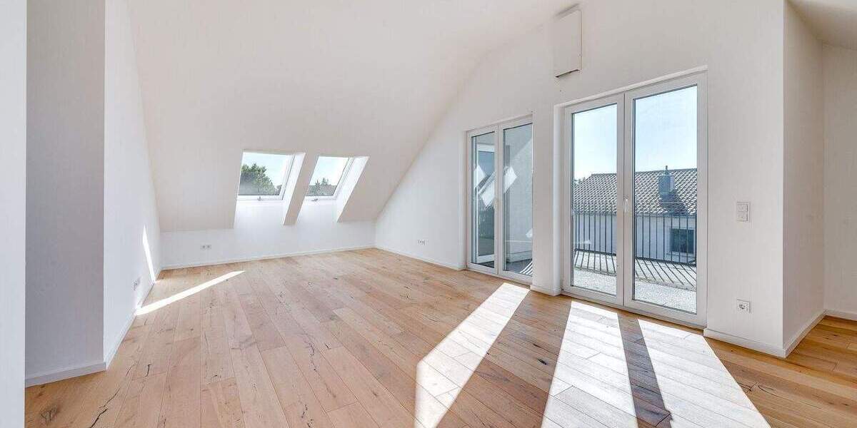 AIGNER - Erstbezug: Moderne, lichtdurchflutete Dachgeschosswohnung in Maisach! 4 zimmer