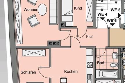 3-Raum Wohnung 3 zimmer