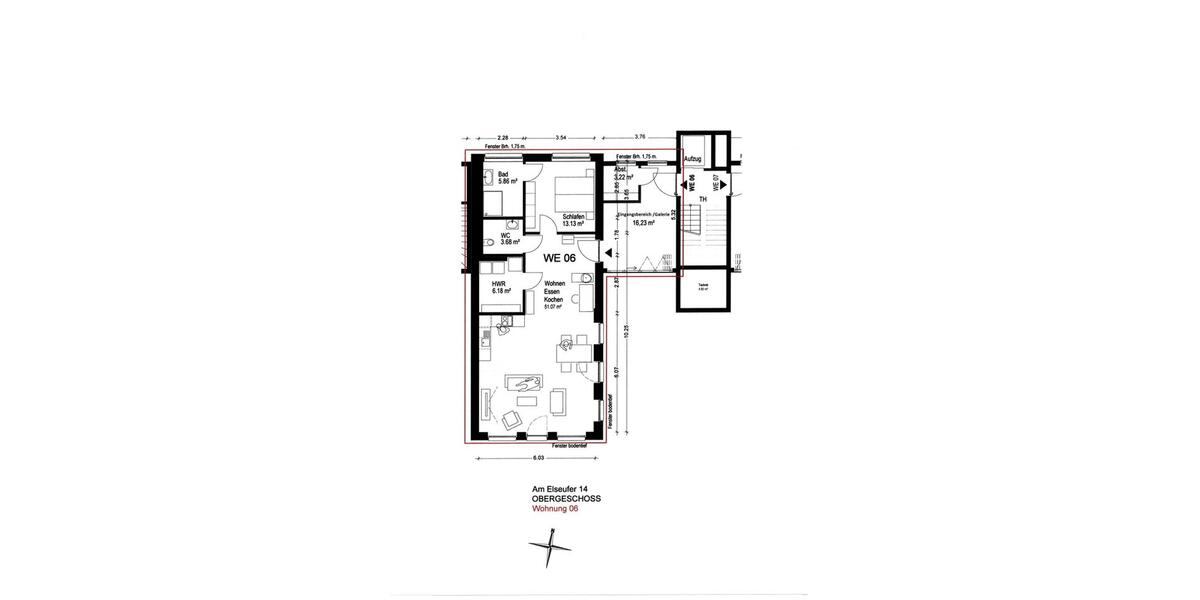 Etagenwohnung Melle - 2.5 Zimmer, 100 m&sup2;, 999&euro; | Angebot:25977935
