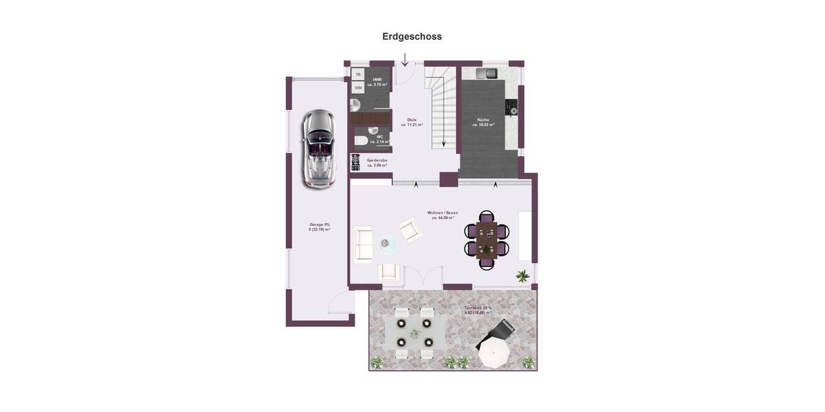 Einfamilienhaus Saarwellingen / Schwarzenholz Schwarzenholz - 6 Zimmer, 156 m&sup2;, 398.000&euro; | Angebot:26879081