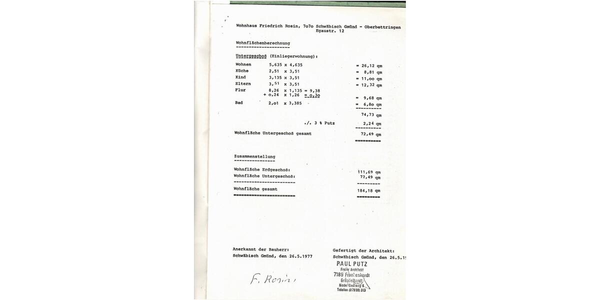 Einfamilienhaus Schwäbisch Gmünd Bargau - 9 Zimmer, 184 m&sup2;, 560.000&euro; | Angebot:26312414