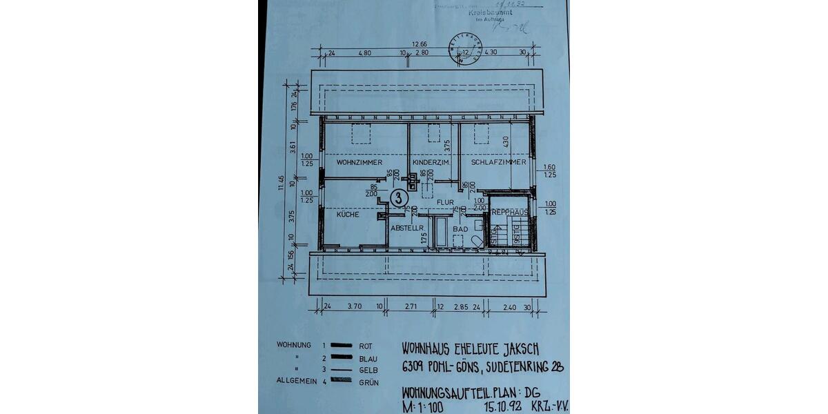 ETW 3,5 Zimmer, Dachgeschoss 3.5 zimmer