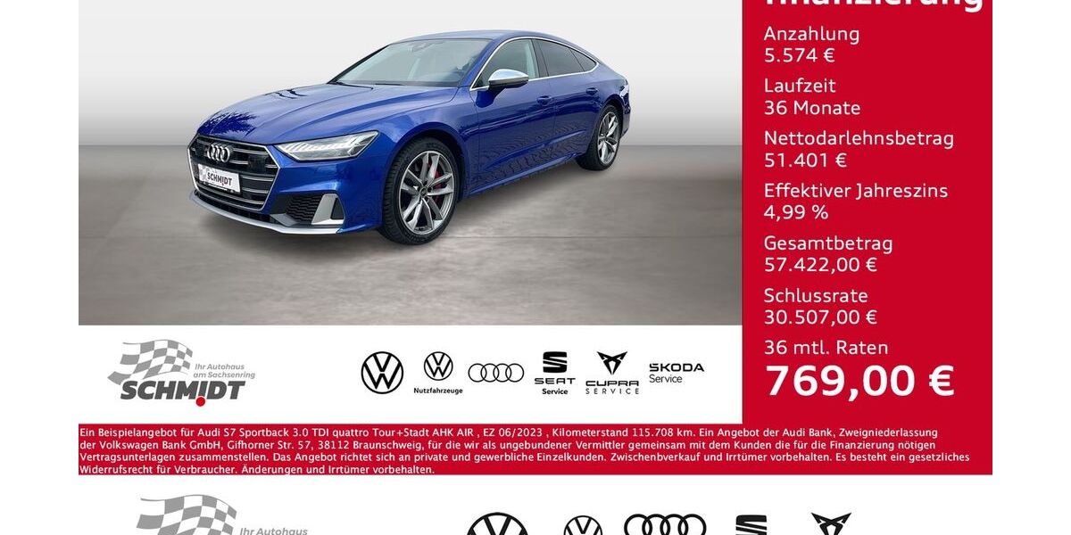 Audi S7 115.708 km 56.975 &euro; Bernsdorf 09337