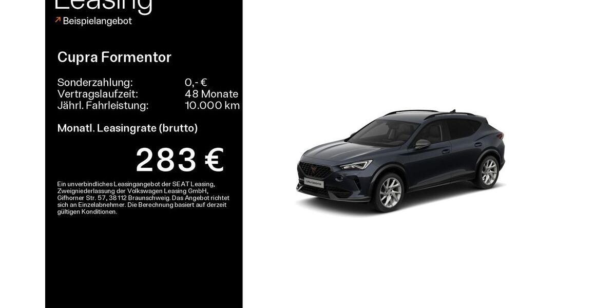 Cupra Formentor 78.756 km 24.990 &euro; Lichtenfels 96215