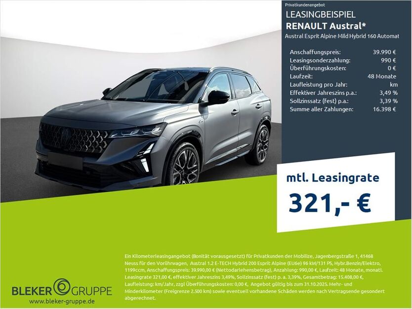 Renault Austral 1.500 km 39.990 € Ahaus 48683