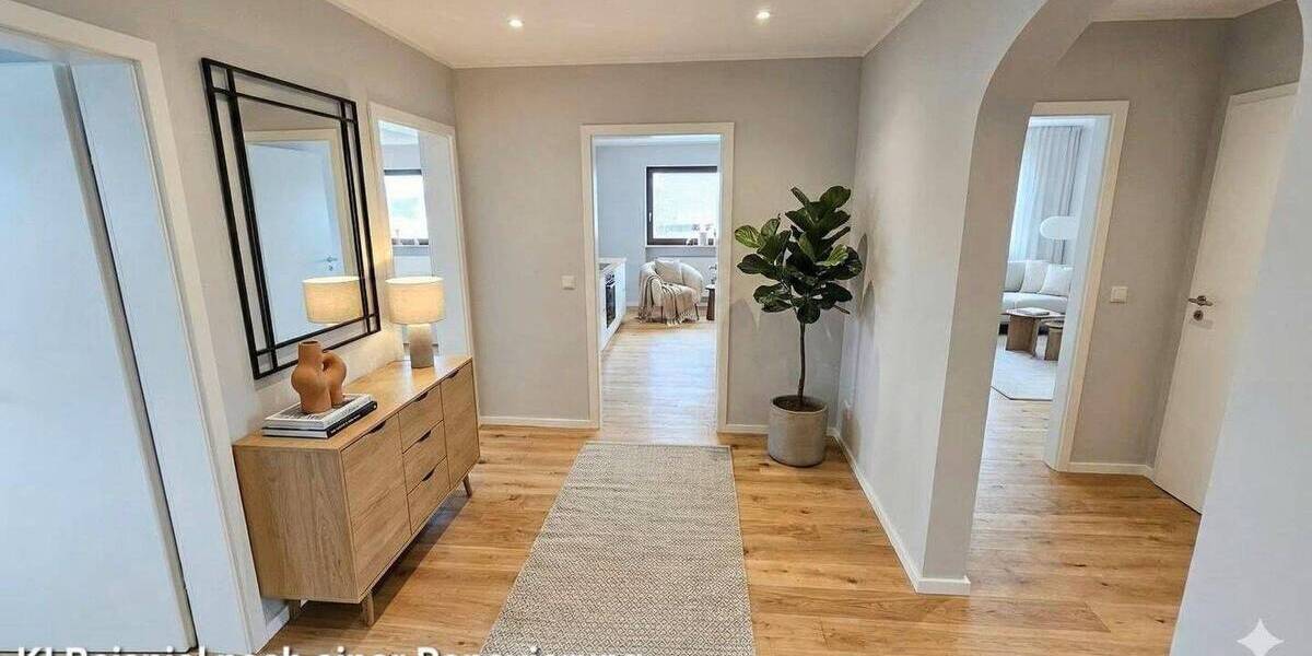 Etagenwohnung Mannheim Rheinau - 4 Zimmer, 99 m&sup2;, 320.000&euro; | Angebot:26053480