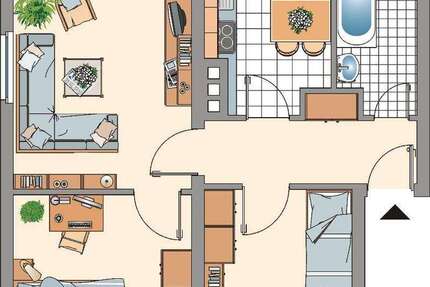 Wohnung zum Mieten in Eschweiler 479 € 54.62 m²