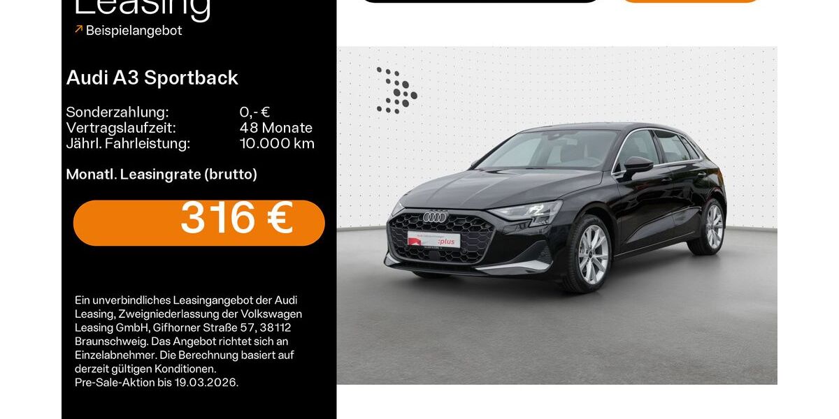 Audi A3 27.403 km 31.880 &euro; Ebern 96106