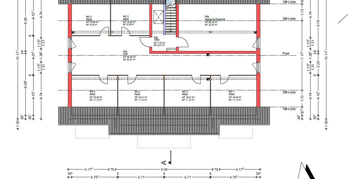 Nachhaltige und energieeffiziente 2-Zimmer Neubauwohnung mit gehobener Ausstattung, Balkon und 2 Carportstellplätzen - Etagenwohnung Pösing | Angebot:26421985