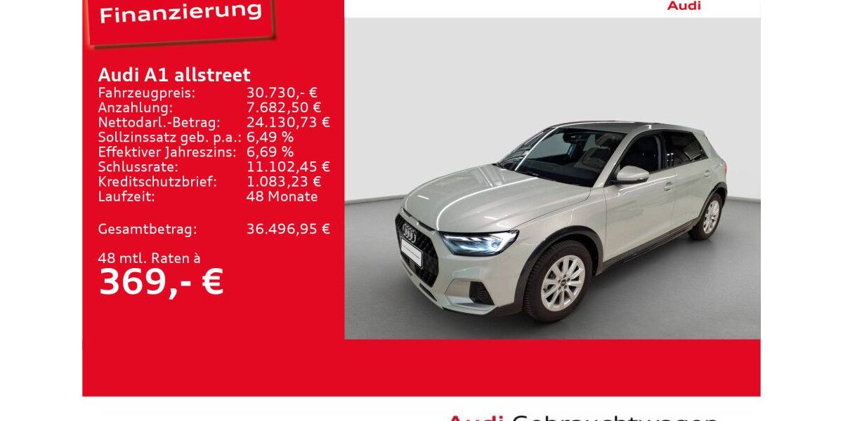 Audi A1 6.035 km 30.730 &euro; Ulm 89073