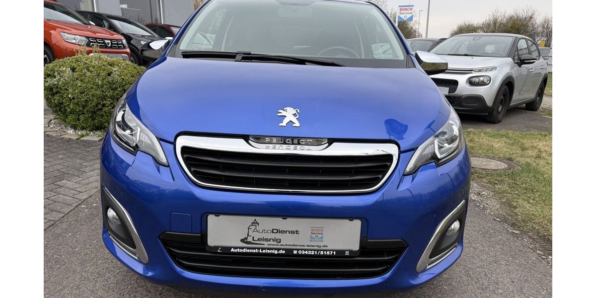 Peugeot 108 37.800 km 8.960 &euro; Leisnig 04703