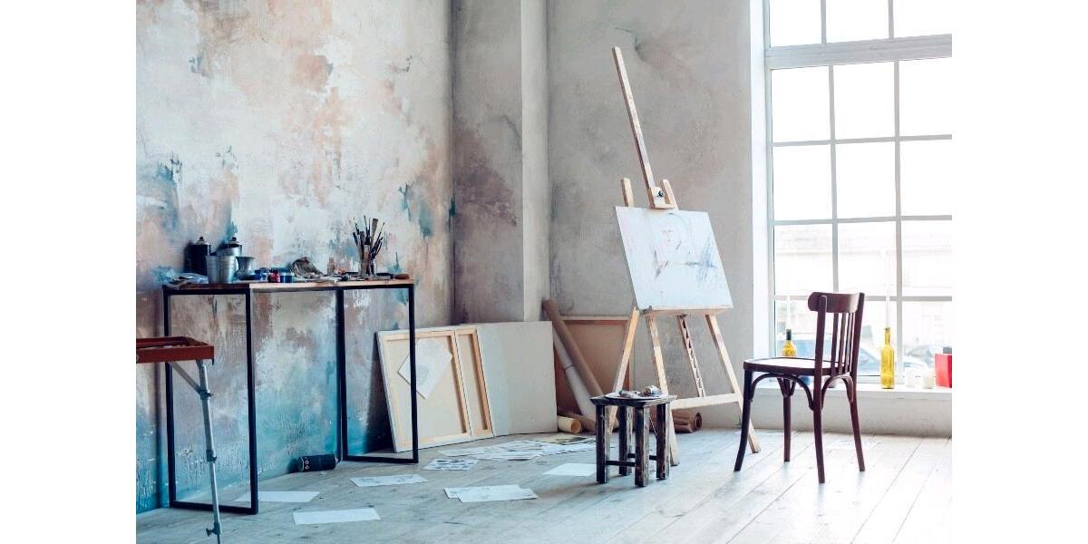 Atelierraum oder Werkstatt zimmer