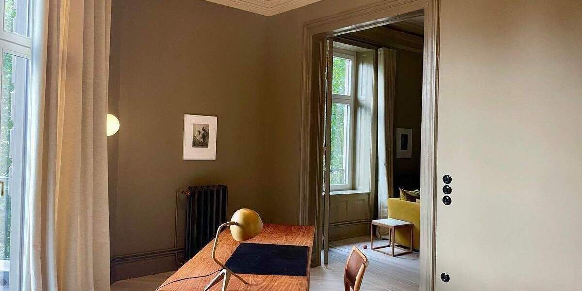Etagenwohnung Hamburg Rotherbaum - 5 Zimmer, 205 m&sup2;, 5.900&euro; | Angebot:26433538