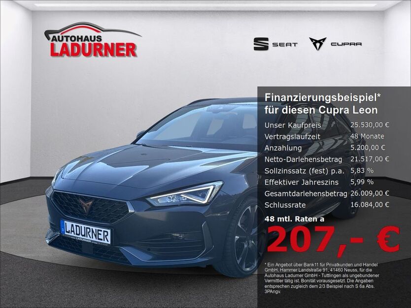 Cupra Leon 76.100 km 25.530 € Tuttlingen 78532