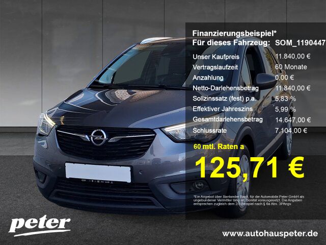 Opel Crossland (X) 57.938 km 11.840 &euro; Halle 06126