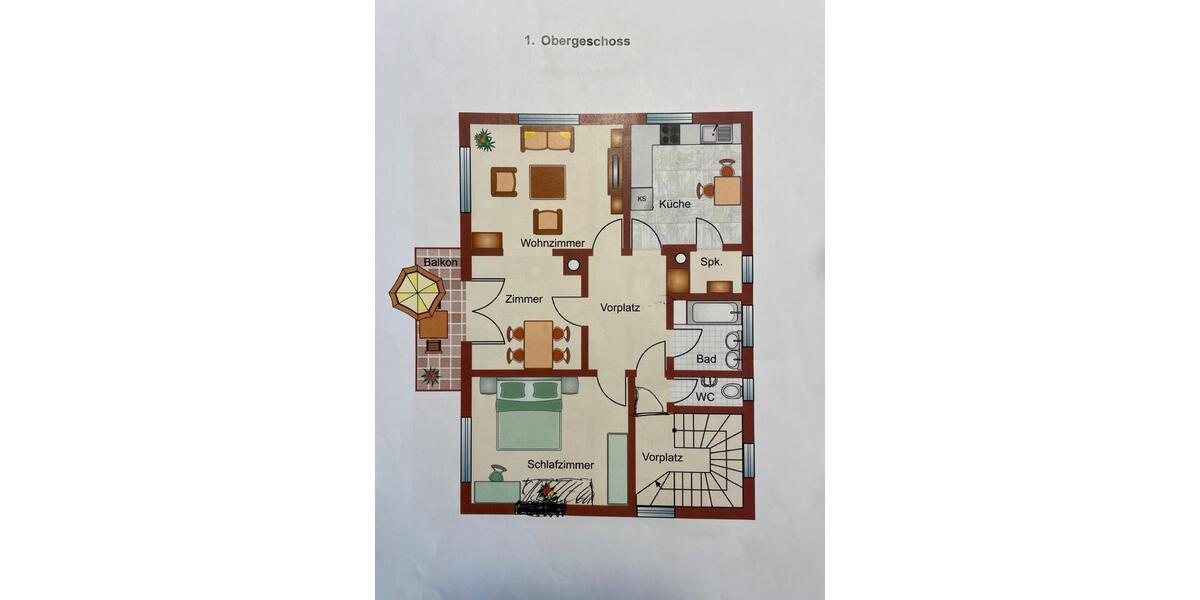 Etagenwohnung Schmitten im Taunus - 2.5 Zimmer, 75 m&sup2;, 950&euro; | Angebot:25392022