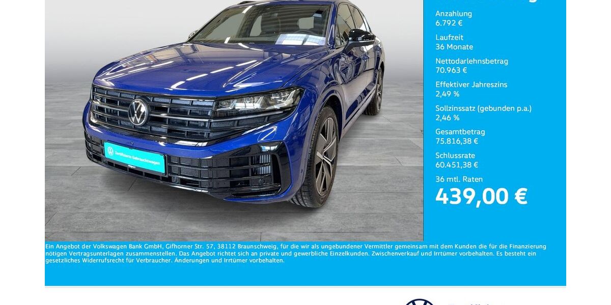 VW Touareg 5.905 km 77.688 &euro; Unna 59423