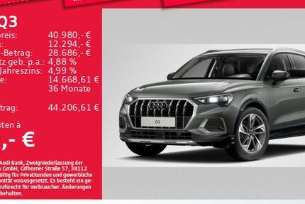 Audi Q3 3.879 km 40.980 &euro; München 81825