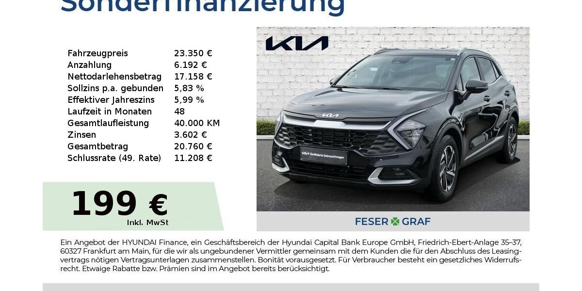 Kia Sportage 24.783 km 23.350 &euro; Roth 91154