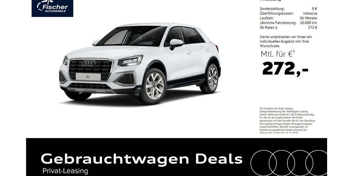 Audi Q2 5.991 km 29.980 &euro; Neumarkt 92318