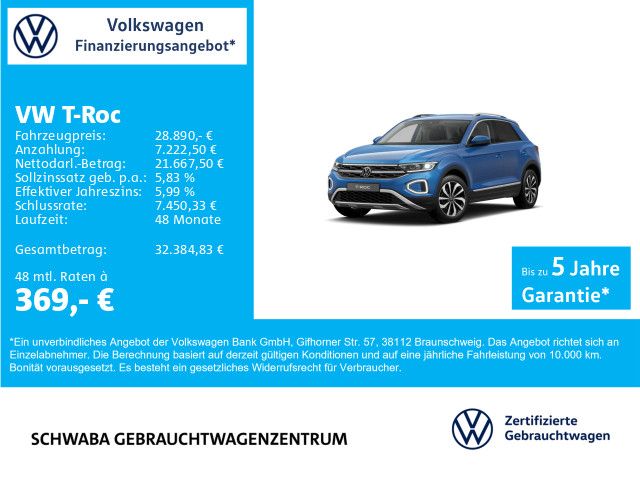 VW T-Roc 11.300 km 28.890 &euro; Gersthofen 86368