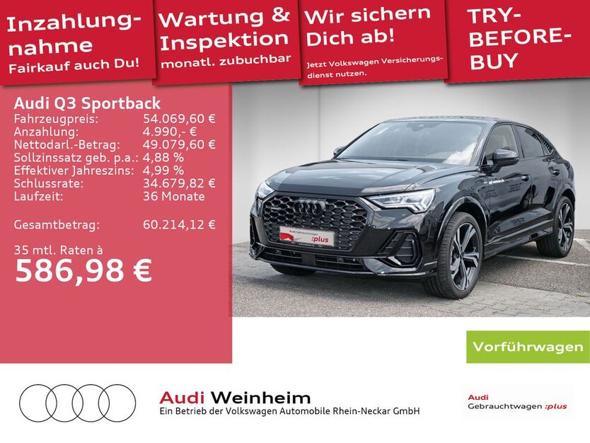 Audi Q3 16.900 km 51.990 € Weinheim 69469