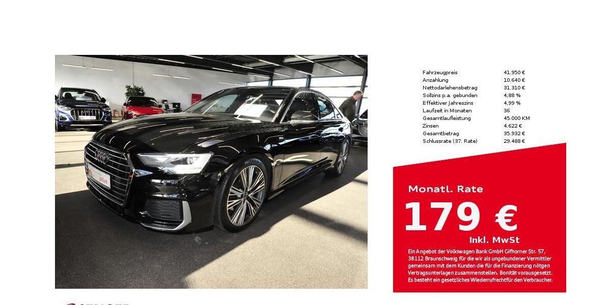 Audi A6 14.400 km 41.780 &euro; Lübeck 23556