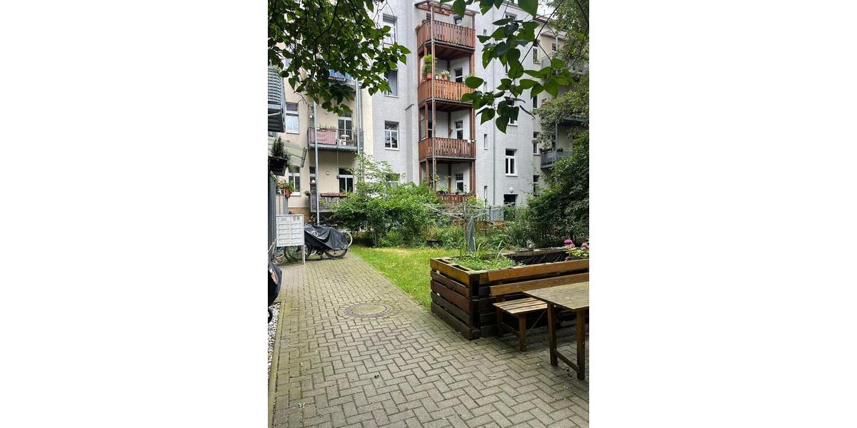 Erdgeschoßwohnung Leipzig Altwest - 2 Zimmer, 43 m&sup2;, 149.000&euro; | Angebot:26995075