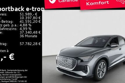 Audi Q4 e-tron 7.700 km 51.989 € Offenbach am Main 63071