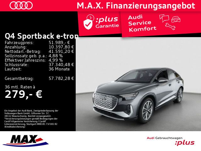 Audi Q4 e-tron 7.700 km 51.989 € Offenbach am Main 63071