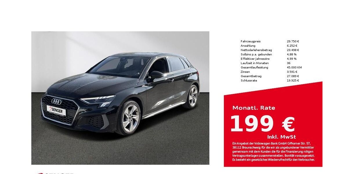 Audi A3 30.650 km 29.750 &euro; Bad Oldesloe 23843