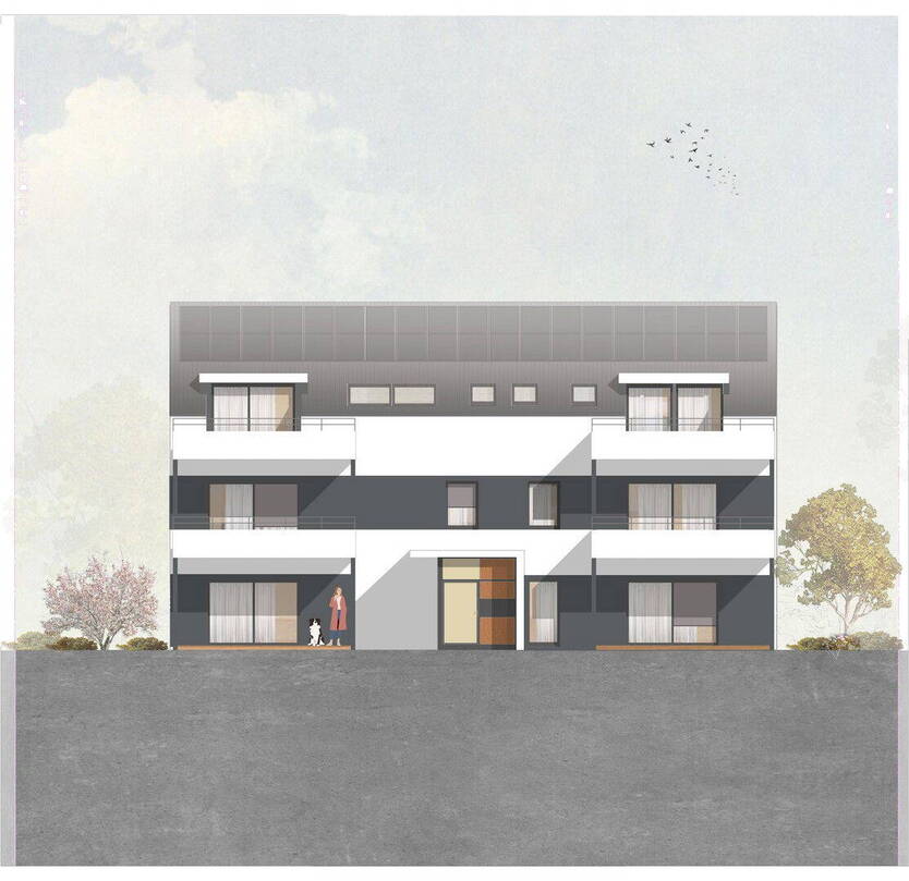 Moderne 4-Zimmer Wohnung mit Terrasse in Top-Lage und höchste Energieeffizienz nach KfW55EE-Standard 4 zimmer