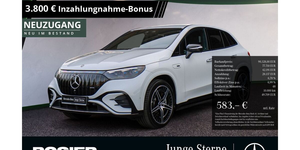 Mercedes-Benz EQE SUV 3.941 km 90.328 € Paderborn 33100