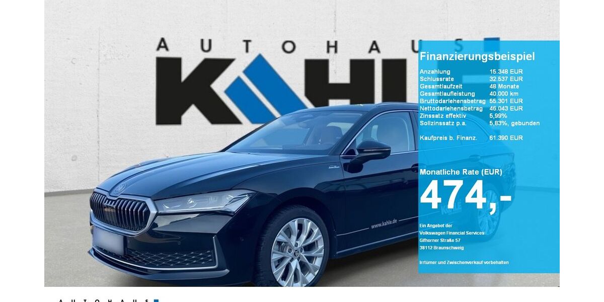 Skoda Superb 7.500 km 61.390 &euro; Nienburg 31582