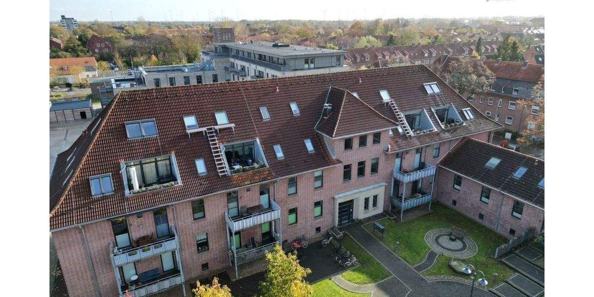 Etagenwohnung Emden Barenburg - 3 Zimmer, 106 m&sup2;, 299.950&euro; | Angebot:25287353