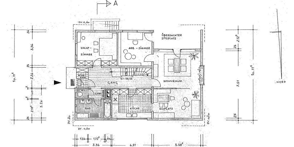 5-Zimmer Wohnung in Pliezhausen inkl. Balkon, Garten und Garage - 5- Pliezhausen | Angebot:25391039