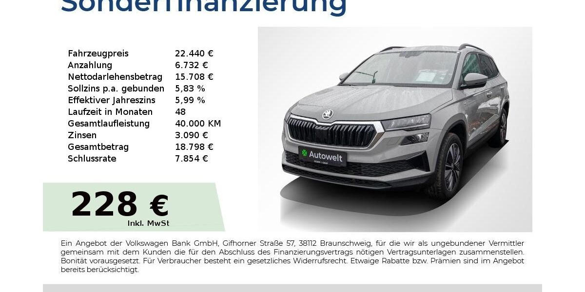 Skoda Karoq 91.150 km 22.440 &euro; Nürnberg 90431