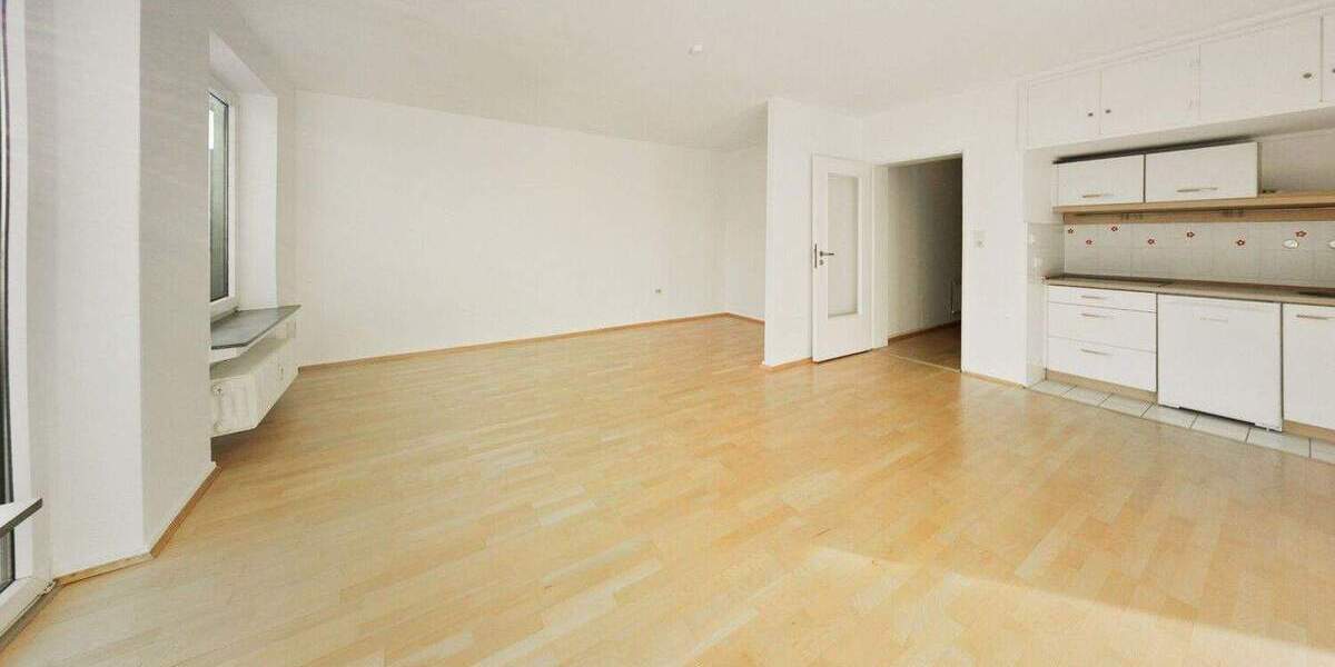 Attraktive Studiowohnung mit modernisiertem Bad und Balkon - leer stehend 1 zimmer