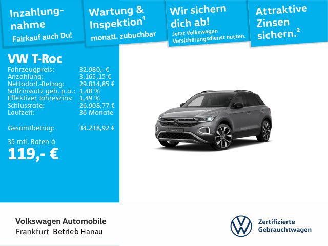 VW T-Roc 9.490 km 32.980 &euro; Hanau 63452