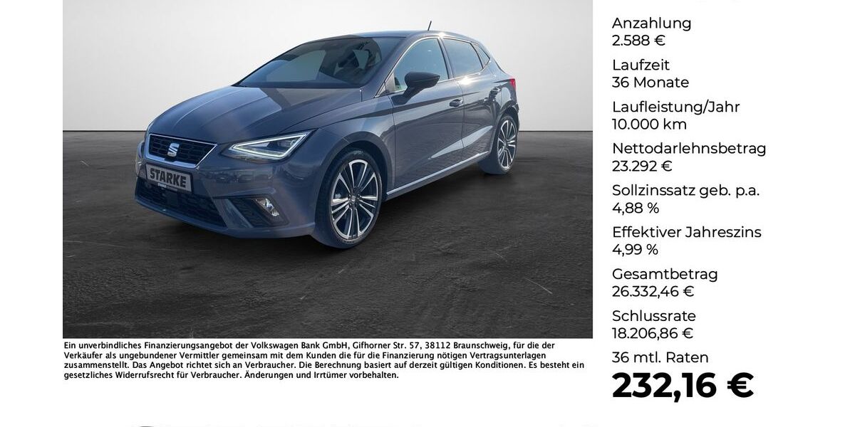 Seat Ibiza 12.500 km 25.240 &euro; Vechta 49377