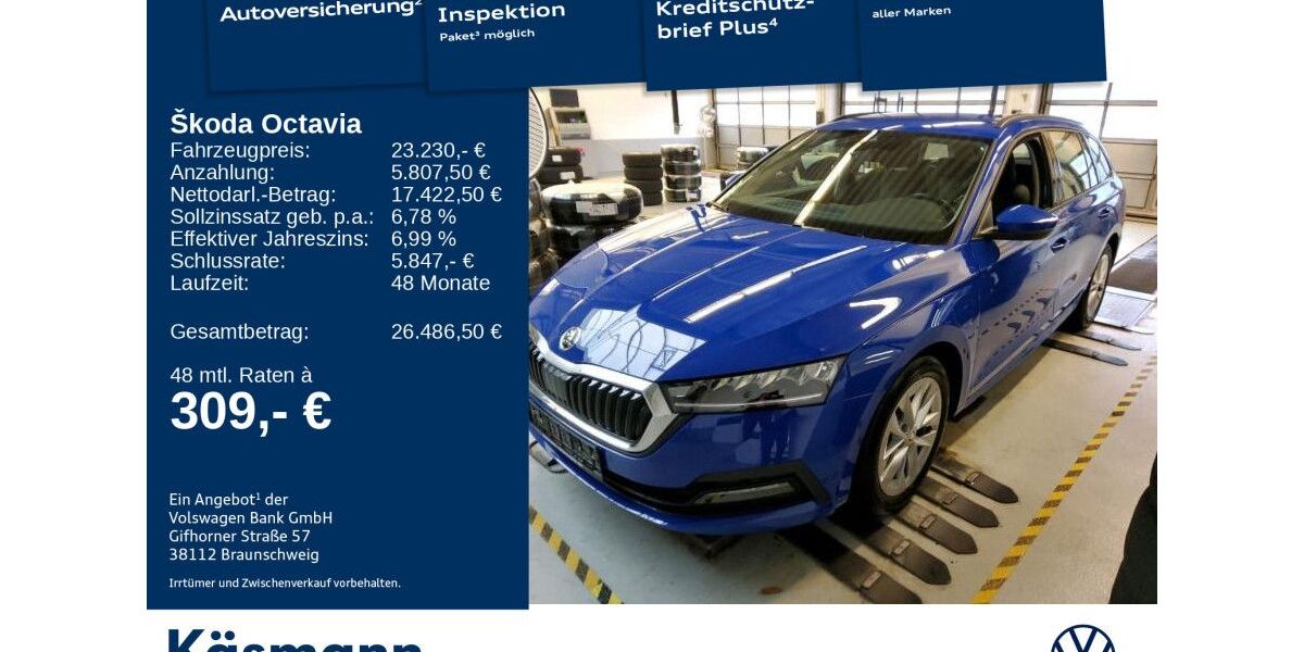 Skoda Octavia 14.767 km 23.230 &euro; Mosbach 74821
