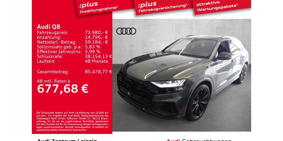 Audi Q8 65.213 km 73.980 € Leipzig 04129
