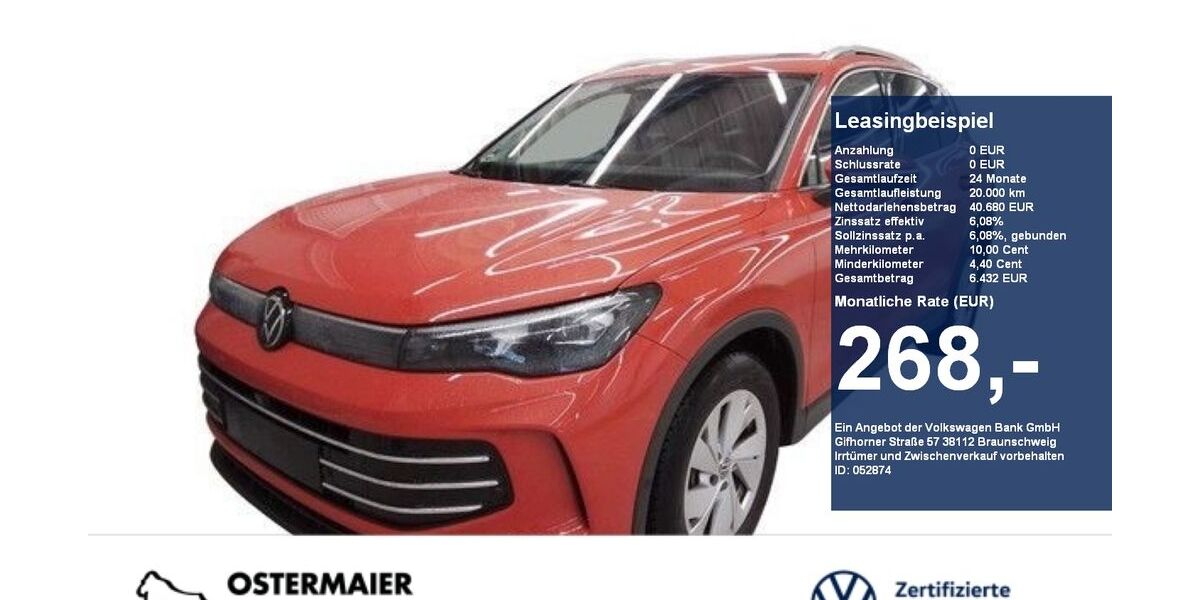 VW Tiguan 15.750 km 40.680 &euro; Mühldorf am Inn 84453