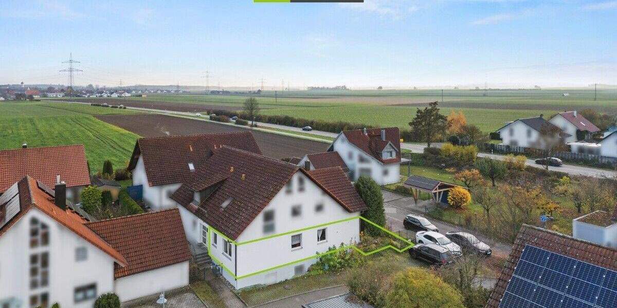 Etagenwohnung Nersingen - 3 Zimmer, 73 m&sup2;, 279.000&euro; | Angebot:23964709