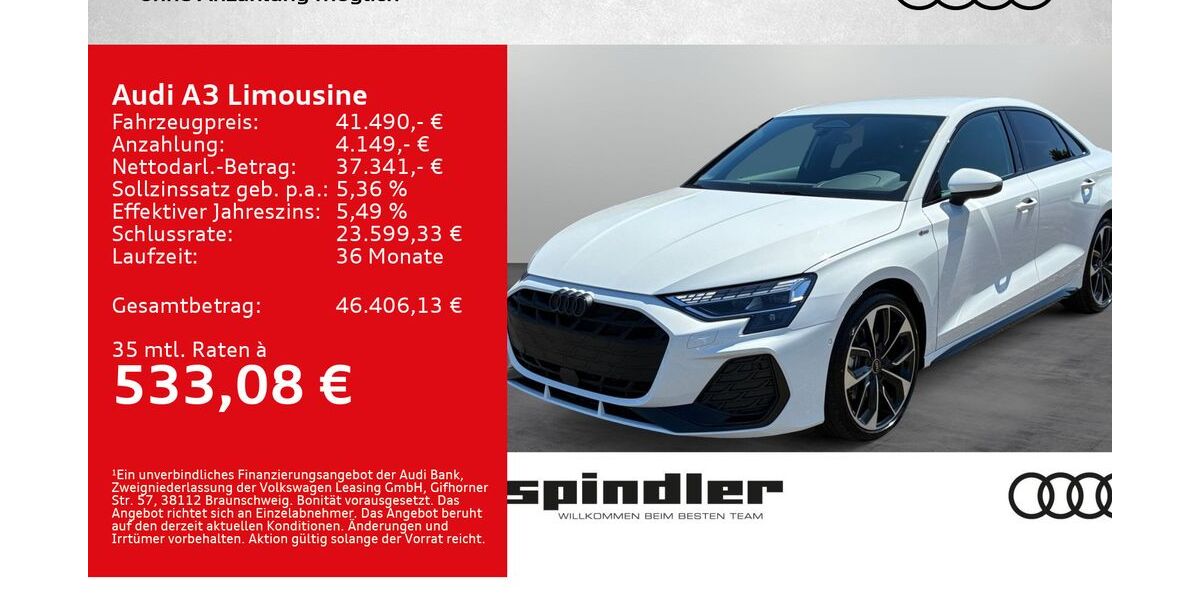 Audi A3 5.000 km 41.490 &euro; Kitzingen 97318