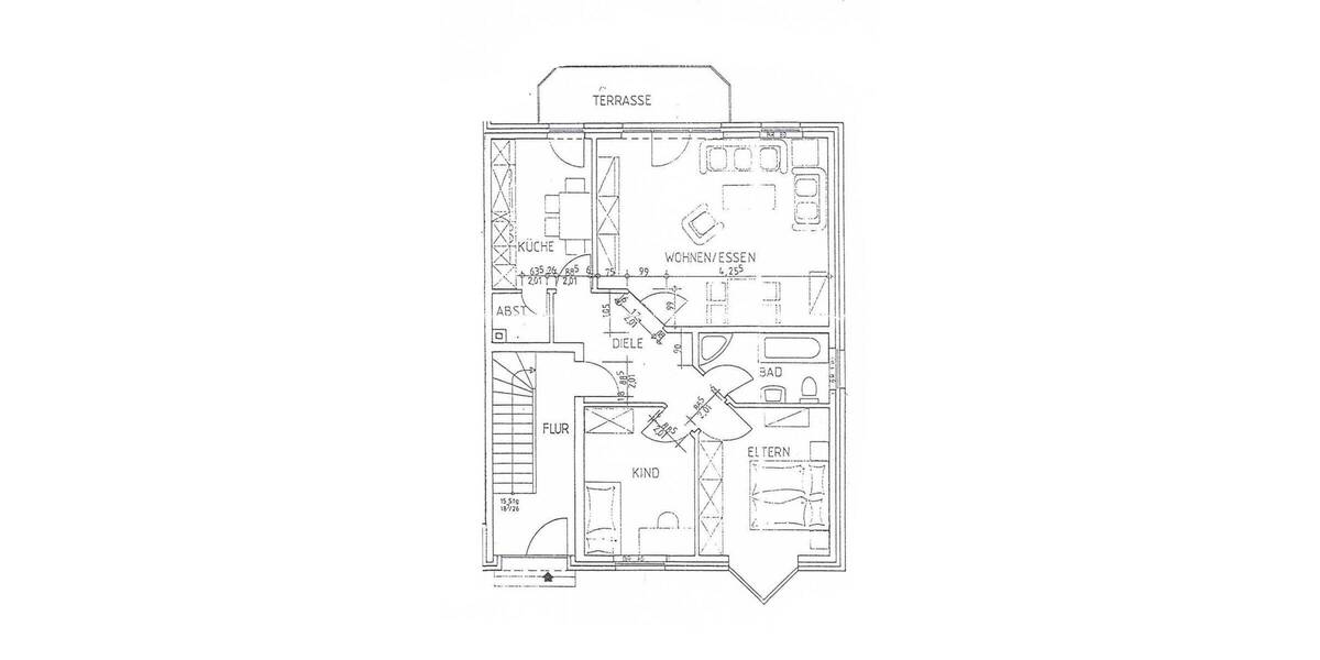 Etagenwohnung Erkelenz - 3 Zimmer, 77 m&sup2;, 225.000&euro; | Angebot:24039968